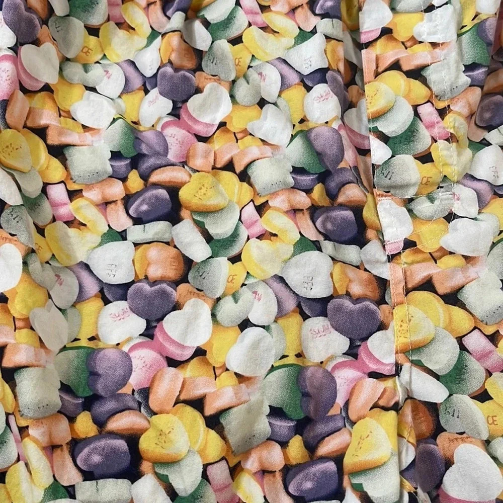 Men’s conversation hearts 💕 print boxers Medium - Picture 2 of 3